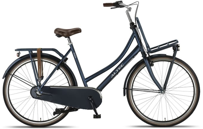 Altec Transportfiets dames Dutch 28 Inch 57 cm Dames 3V Terugtraprem Jeansblauw