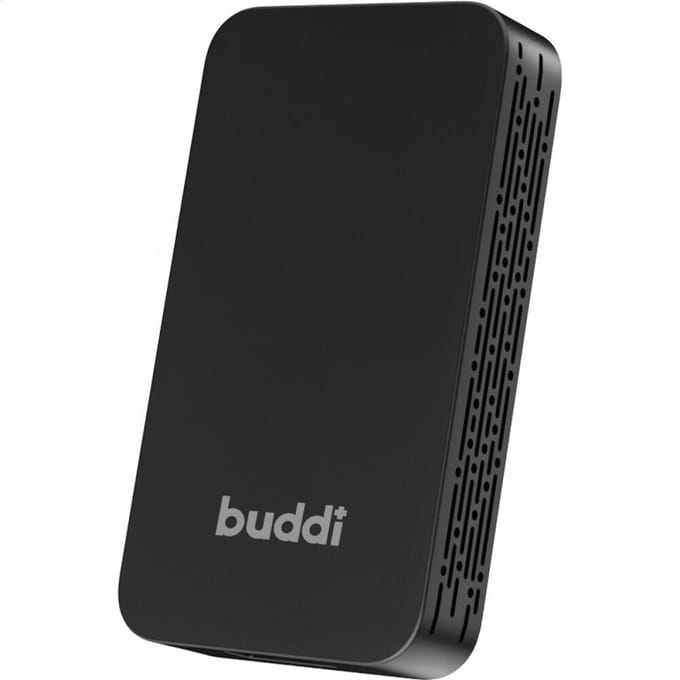 Buddi Play 2 Bluetooth Adapter voor Apple CarPlay & Android Auto | Draadloze Dongle Android Auto | Ontvanger Apple CarPlay | USB-A en USB-C | Nederlandse Interface | Voor iPhone, Google en Samsung