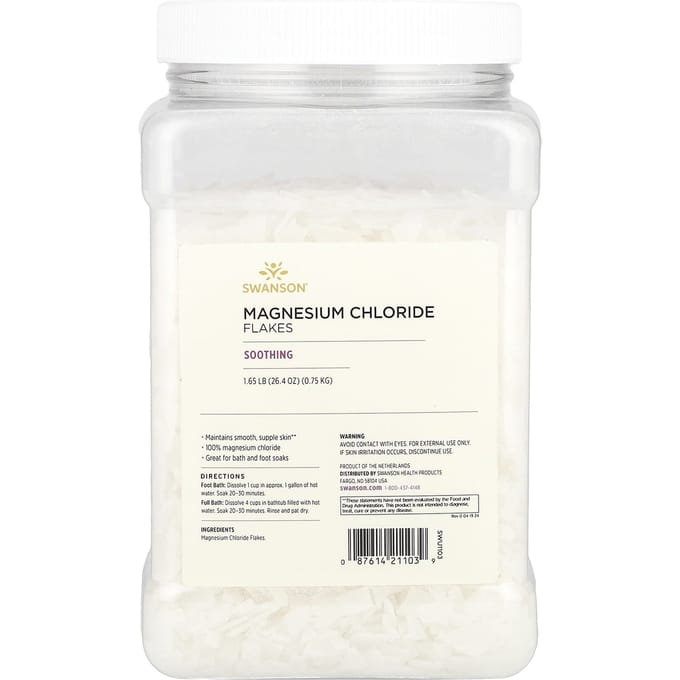 Magnesiumchloridevlokken, 0,75 kg(26,4 oz)