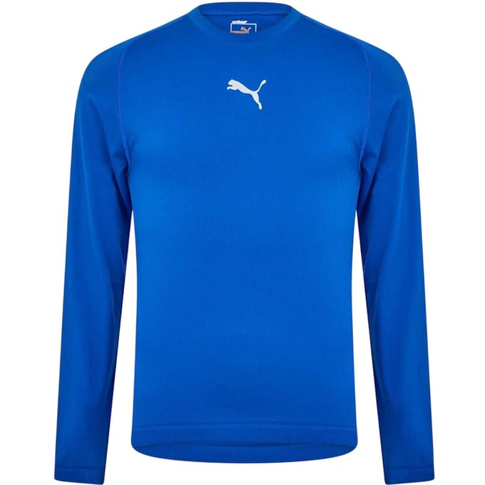 Puma Heren Performance Plain Vent Athletic Shirt (Blauw)