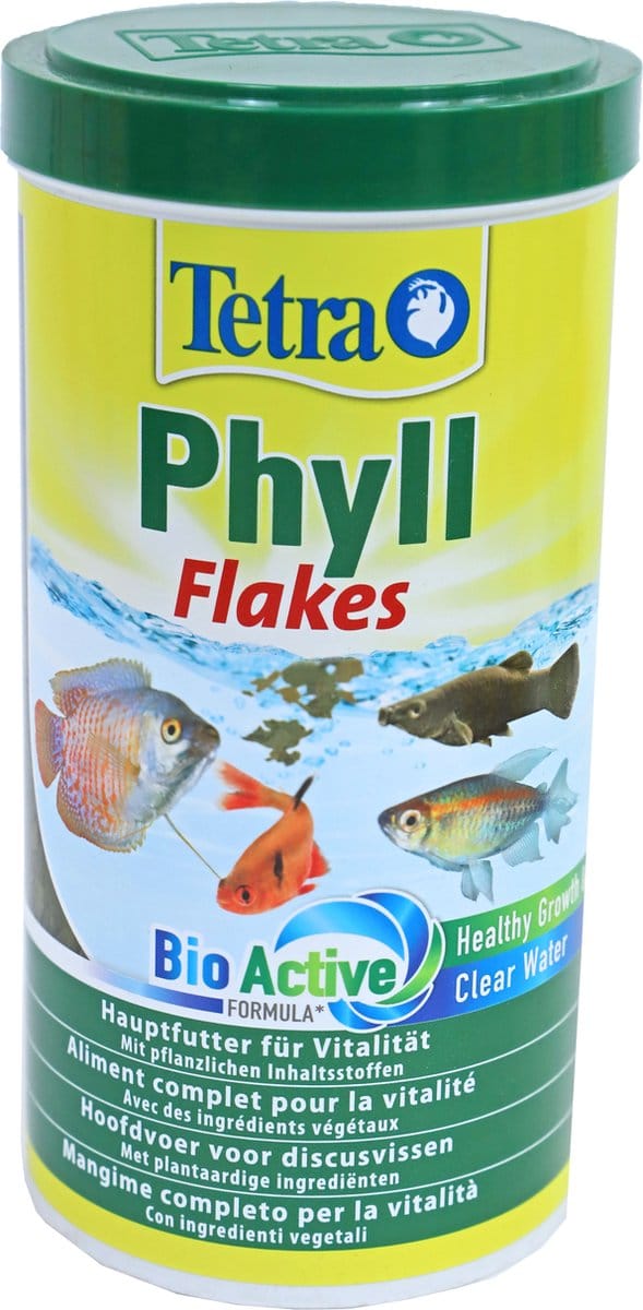 Tetra phyll voor plantenetende vissen 1 liter