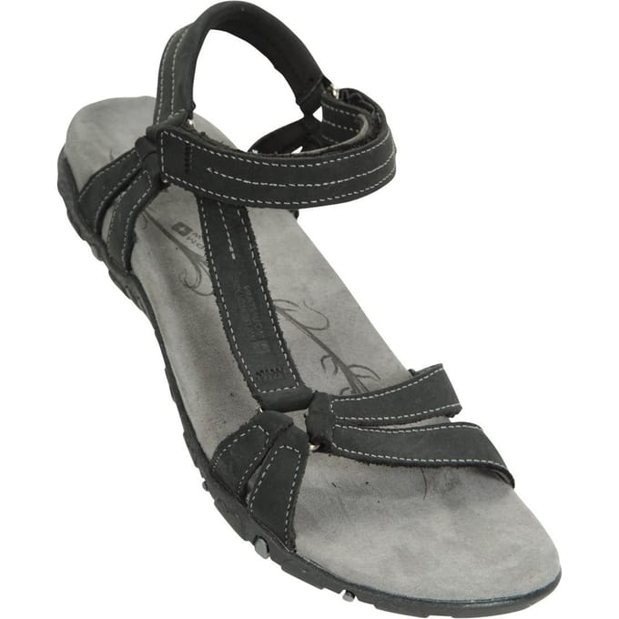 Mountain Warehouse Dames/Dames Kokomo Nubuck Sandalen (Zwart)