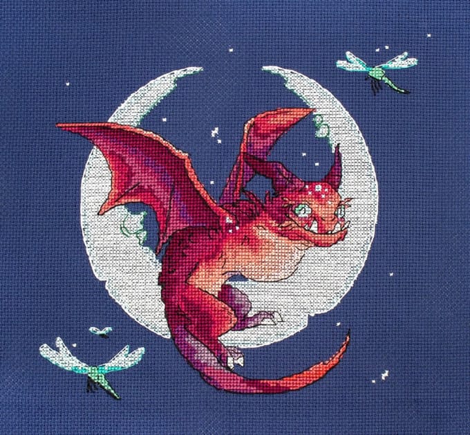 Leti Stitch Dragon borduren (pakket) L8800
