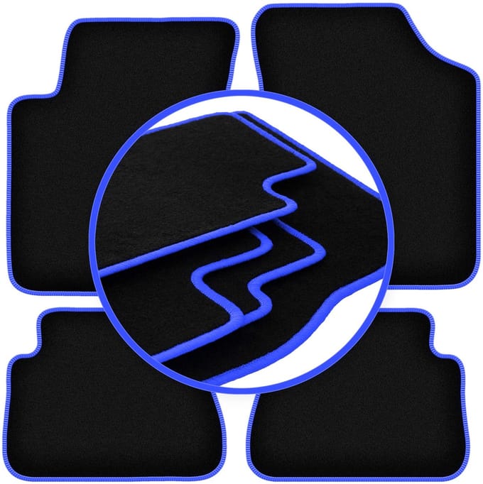 CARLUX-BLUE automatten voor: Kia Picanto I hatchback (2003-2011)