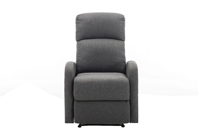 Vente-unique Relaxstoel ISAO van stof - Antraciet