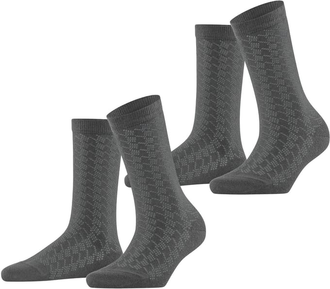 Esprit Sokken Pepita Pattern 2-Pack