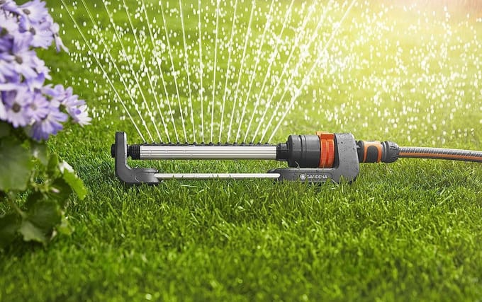 sprinkle - Gazonsproeier zomer, Gardena Aqua - sprinkler gazonsproeier
