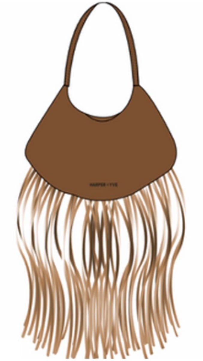 Harper & Yve Yuka-bag Schoudertassen Dames - Bruin - Maat ONESIZE