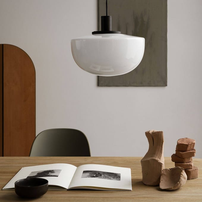 Audo Copenhagen Audo Bank hanglamp met opaalglas