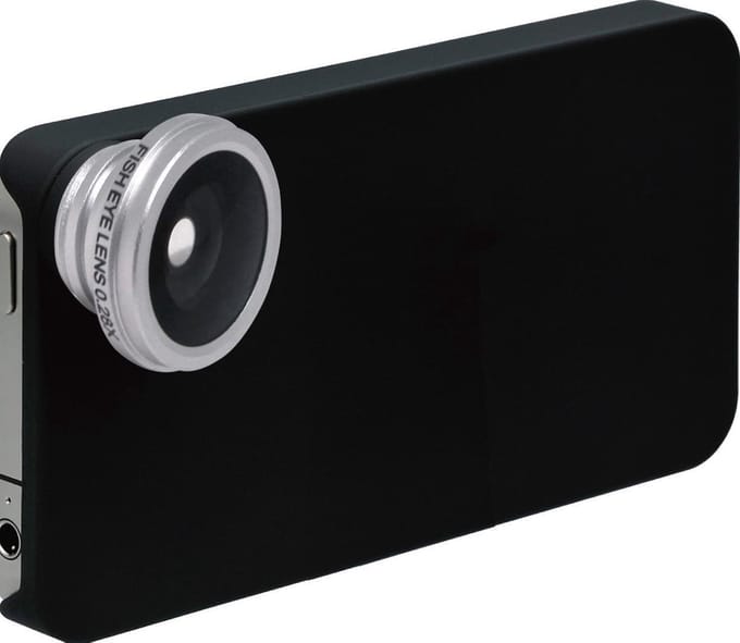 Rollei 0.28x Fisheye, Fisheye Lens for iPhone 5, Zilver
