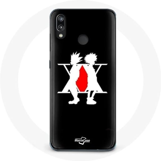 Coque de protection - Hunter x Hunter - Huawei P20 Lite - Souple - Noir - Manga Logo noir