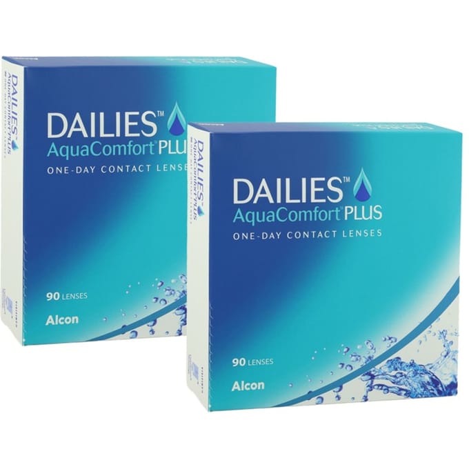 -2.50 - DAILIES® AquaComfort PLUS® - 90 pack - Daglenzen - BC 8.70 - Contactlenzen