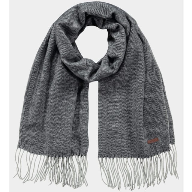 Barts Soho Scarf Sjaal Heren - Donkergrijs - One size