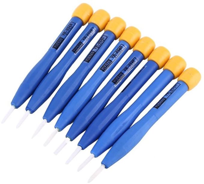 Vt Goods - Frequentieschroevendraaier - 8-delige set - Antistatisch