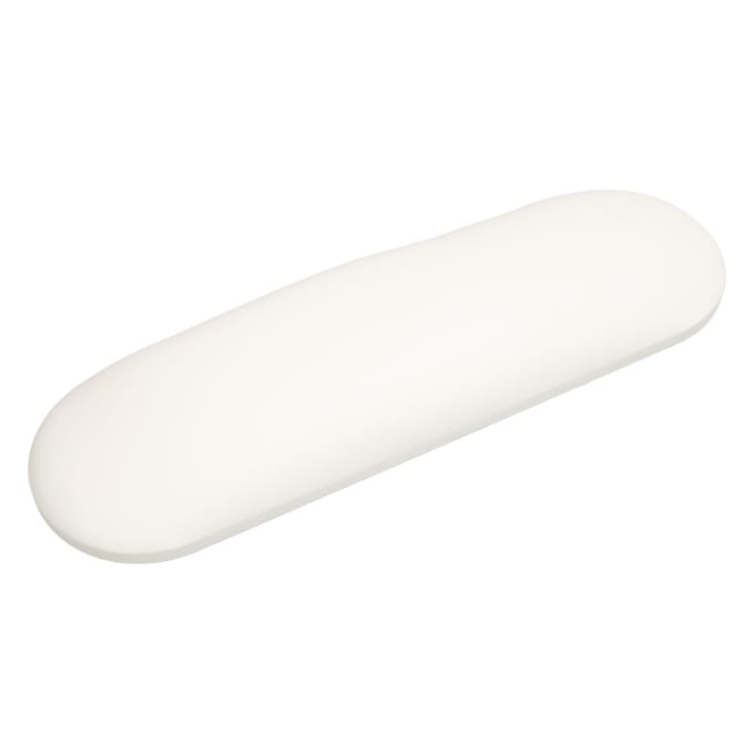 Nail Art Handkussen Zacht PU Leer Gemakkelijk Schoon Manicure Armsteun Kussen voor Nagelstudio Wit white