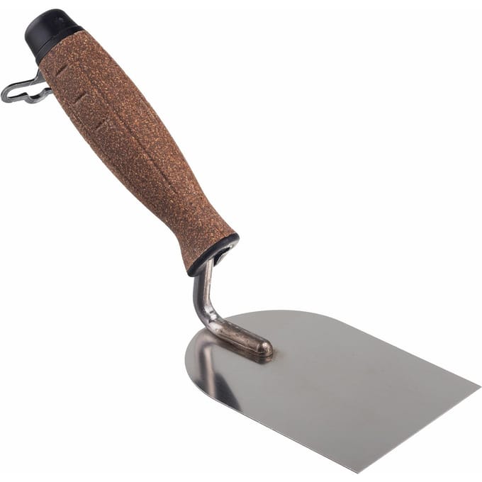 Awtools - Roestvrijstalen Sierkelle - 80mm - Kurken Handgreep