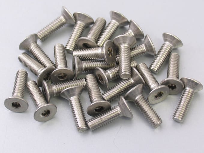 Inbusbout M6x20 Bofix RVS met verzonken kop (25 stuks)