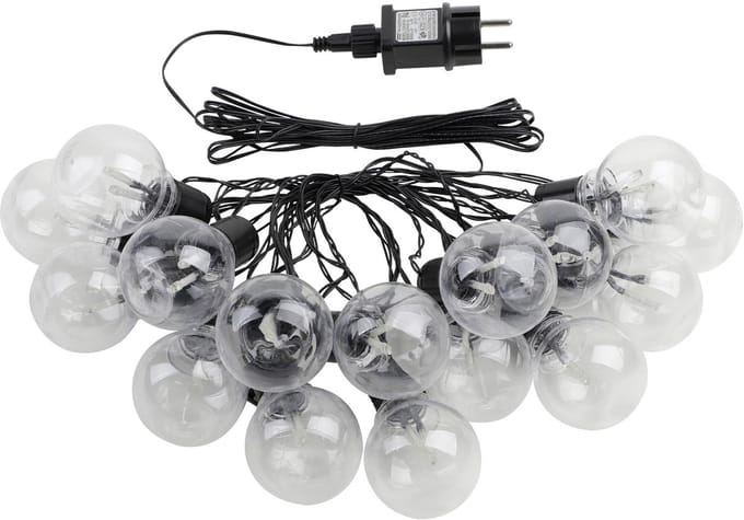 EGLO Partaj Lichtketting - LED - 450 cm - Zwart - Plug&Play