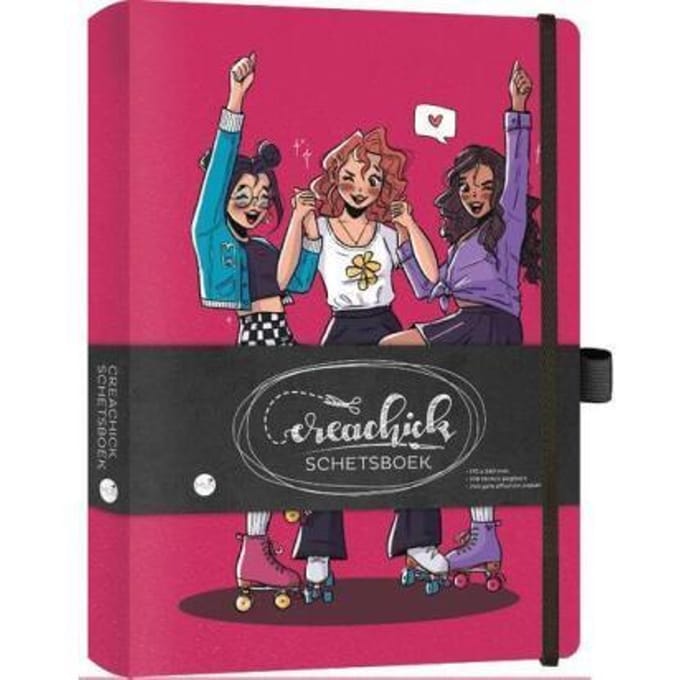 CreaChick Schetsboek groot Kleurboeken