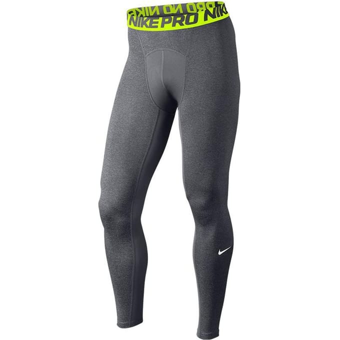 Nike Color Block Logo Print Fitness Lange Broek Heren bottoms Grijs 703098-093 S gray