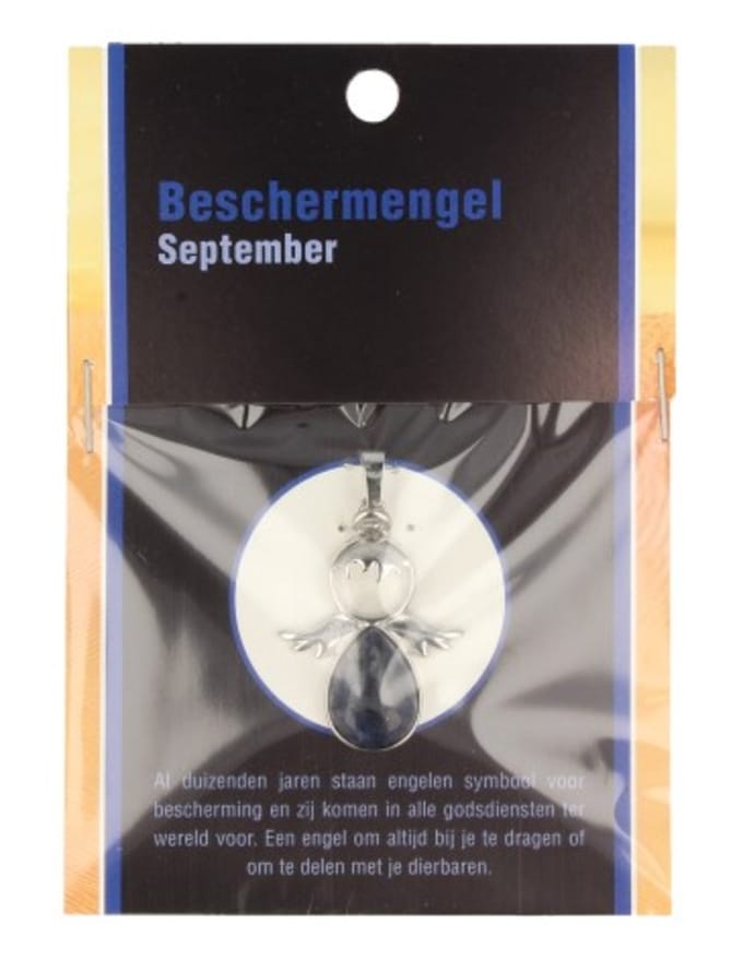 Beschermengel September op kaartje