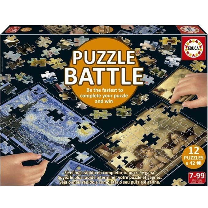 Puzzel Educa Battle Art 42 Onderdelen (12 Stuks)