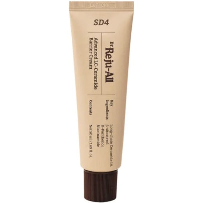 Dr. Reju-All, Geavanceerde LC-Ceramide Barrièrecrème, Voor Gevoelige Huid, 50ml (1,69 fl oz) beige