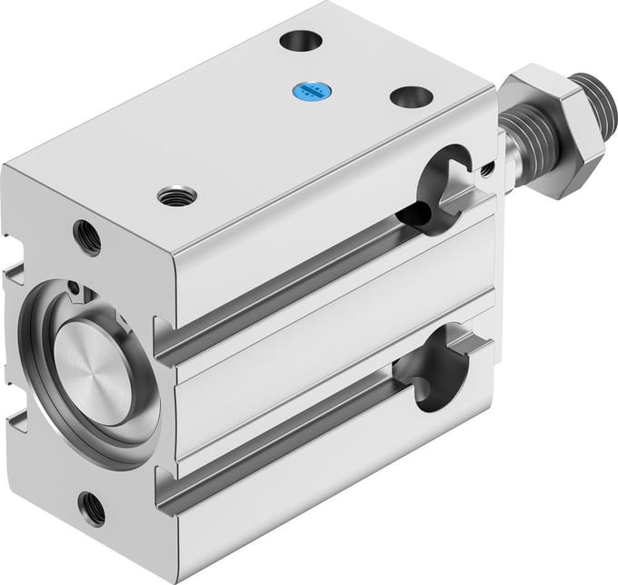 Festo Compacte Cilinder 25mm Boring 10mm Slag Enkelwerkend - 4840836 - P2DAD