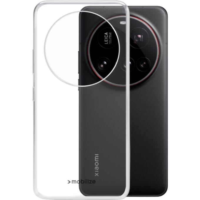Mobilize Xiaomi 15 Ultra TPU Hoesje Transparant