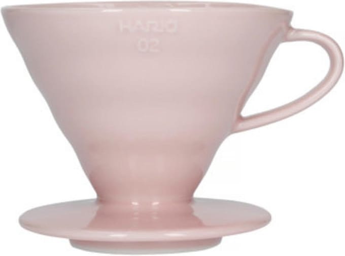 HARIO V60 Dripper - 02 Size - Keramiek - Roze