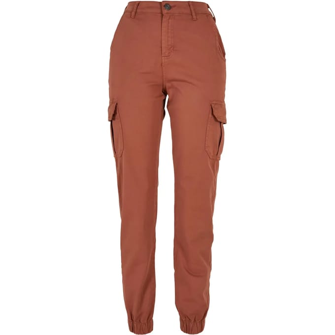 Urban Classics - High Waist Cargobroek - Taille, 31 inch