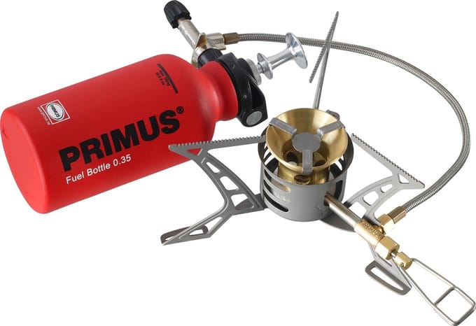 Primus OmniLite Ti w. Bottle & Pouch Multifuel Brander (Maat - OS)