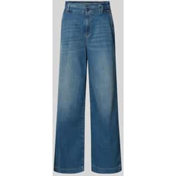 Wide fit Jeans met Franse steekzakken