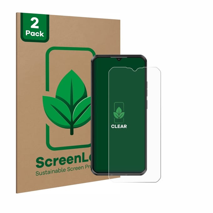2 Stuks Screenprotector voor Oukitel WP50 - Hoogwaardige Beschermfolie transparant