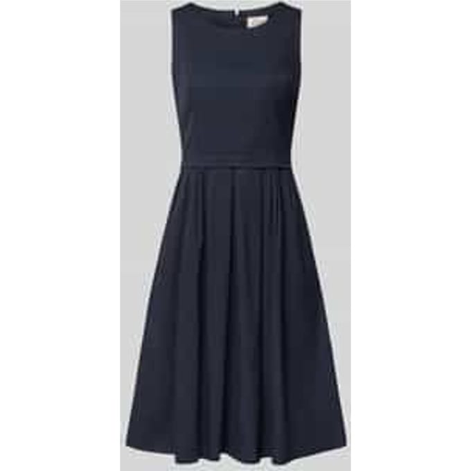 Midi-jurk met Ronde hals