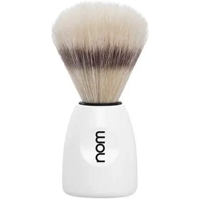 Nom -Scheerkwast varkenshaar -Wit -LASSE41WH