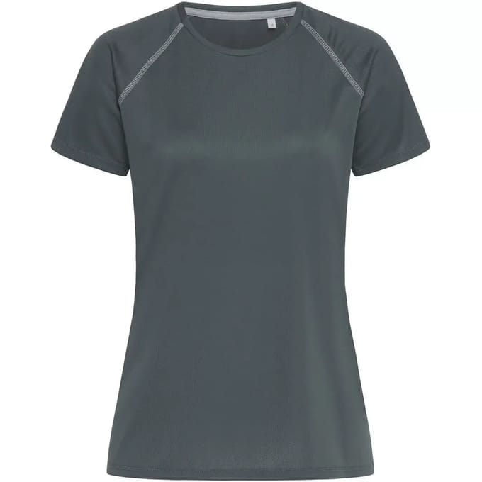 Stedman Active 140 Team Raglan Women S8130 - Granite Grey - S