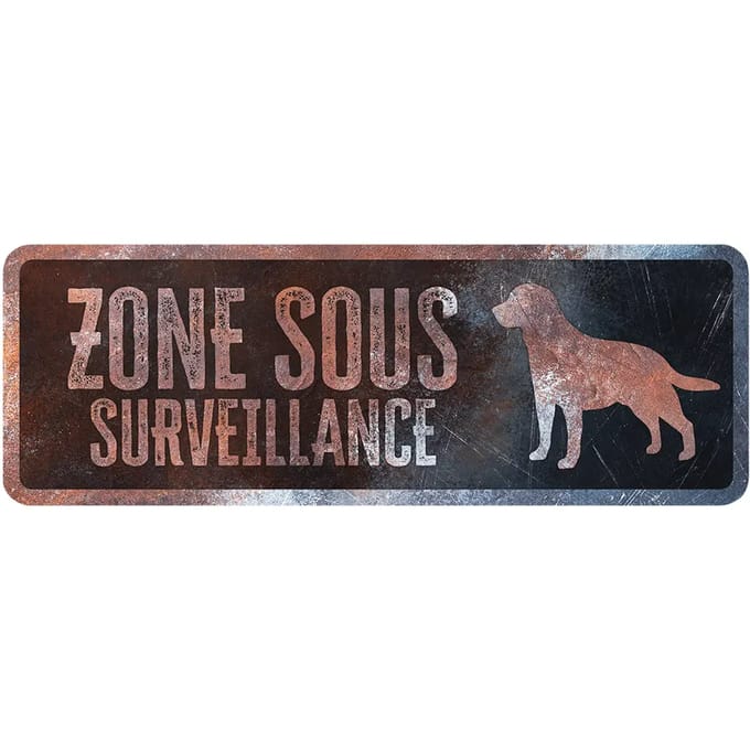 Duits Labrador waarschuwingsbord D&D Home