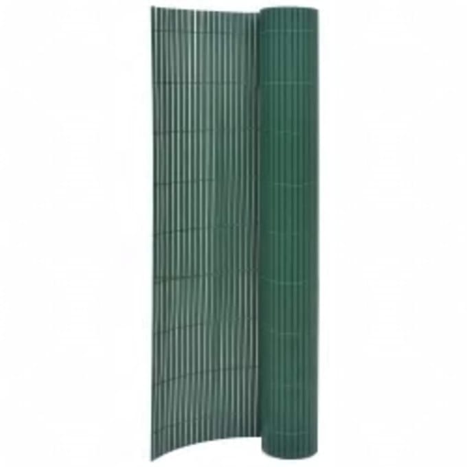 vidaXL - Tuinafscheiding - dubbelzijdig - 110x500 - cm - groen