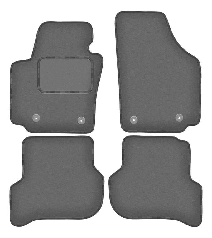 Grafiet automatten voor: Seat Altea minivan (2004-08.2008)