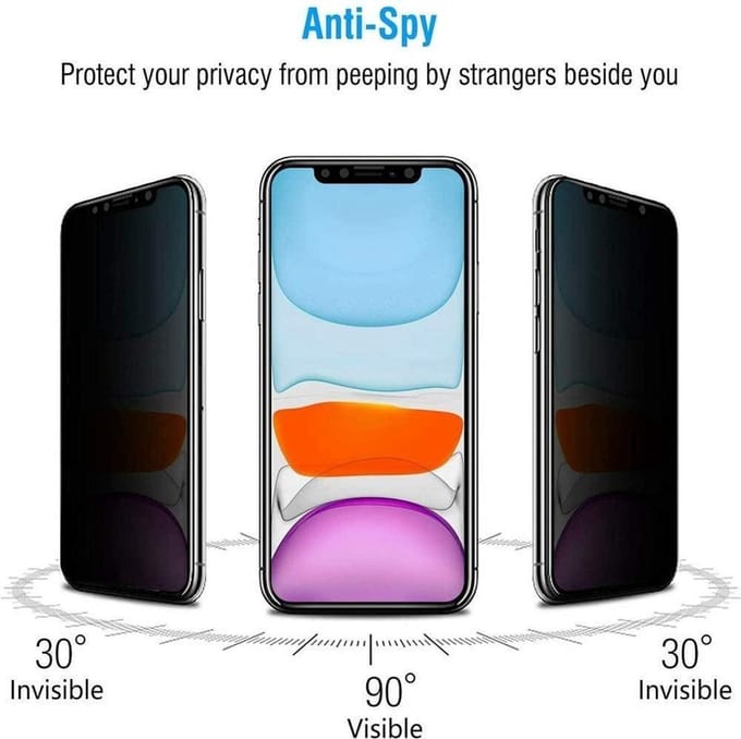 Screenprotector Geschikt voor Samsung Galaxy A32 4G Privacy Glass - Galaxy A32 Anti Spy Screen - Privacy Glass Galaxy A32 - Privacy Screenprotector Galaxy A32 - Privacy Screenprotector - 2 pack