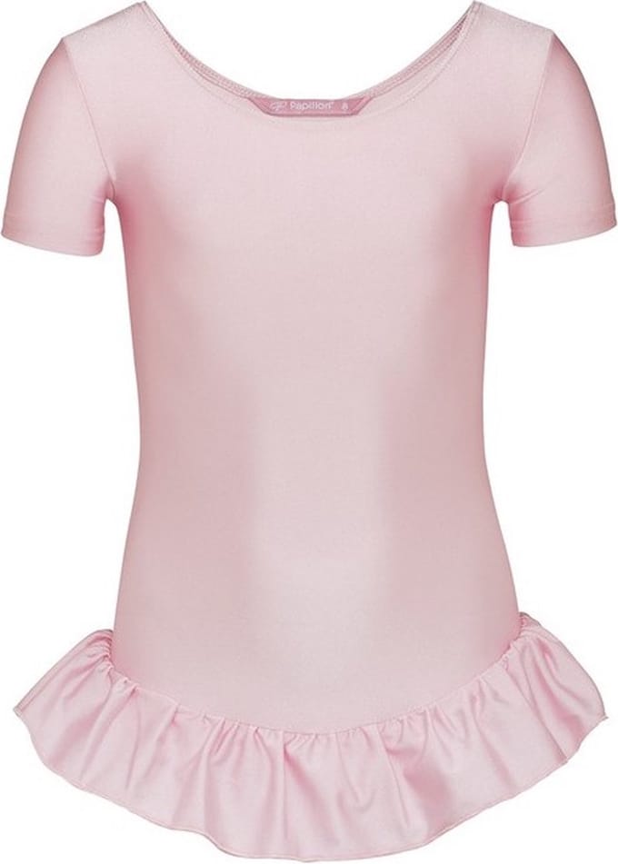 Balletpakje Papillon - Rose - met rokje - 104
