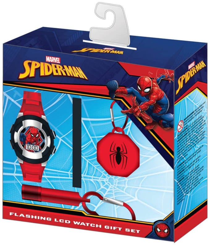 Spider-Man Horloge cadeauset -Man Horloges en klokken