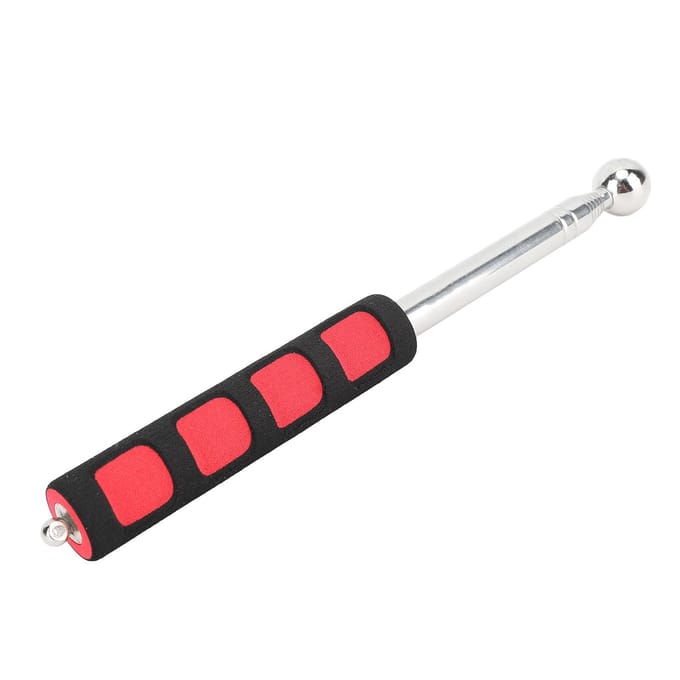Telescopische Lege Trommel Hamer Tegel Holte Checker Roestvrij Staal Geluidsdetectie Testtool voor 98cm white