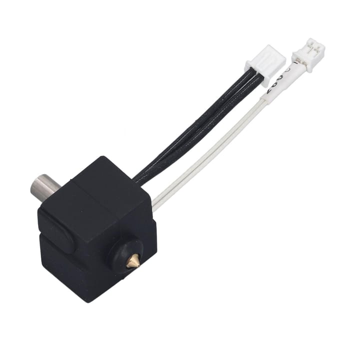 Extruder Hotend Kit 0.4mm Messing Nozzle 24V 40W Verwarmingsstaaf met Thermistor 3D Printer Hot End white