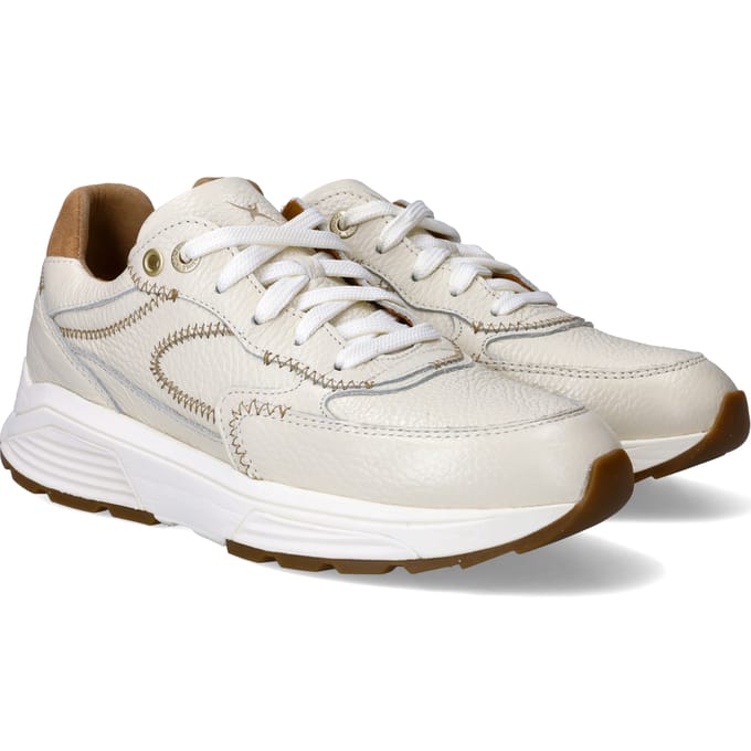 Xsensible Ponte Vecchio Sneakers - Leer - Dames - Beige - Maat 43