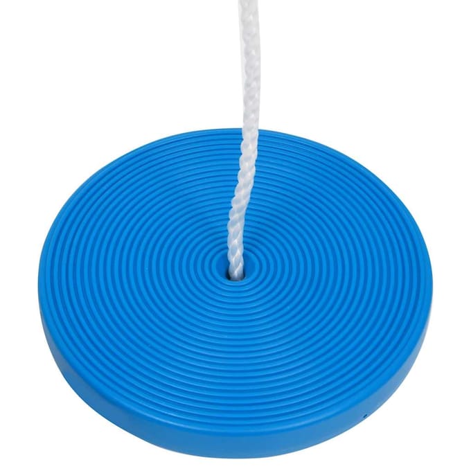 vidaXL Schotelschommel 200 cm blauw