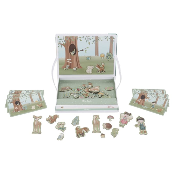 Little Dutch Magnetisch speelbord - Forest Friends FSC