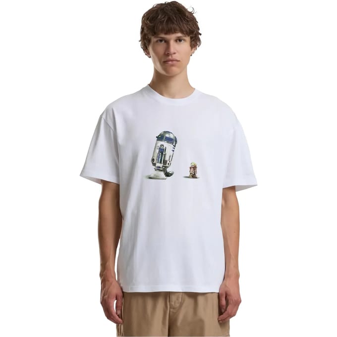 T-shirt Merchcode Star Wars Mandalorian R2D2
