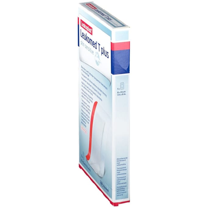 Leukomed T Plus Skin Sensitive 8x15cm 5 Pleister